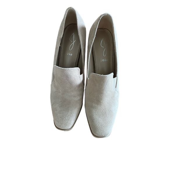 Joie Wevenly Suede Block Heels - Picture 4 of 9